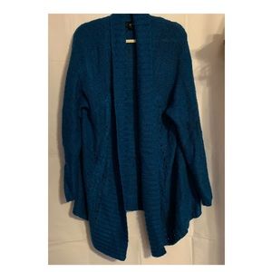 Blue oversized sweater